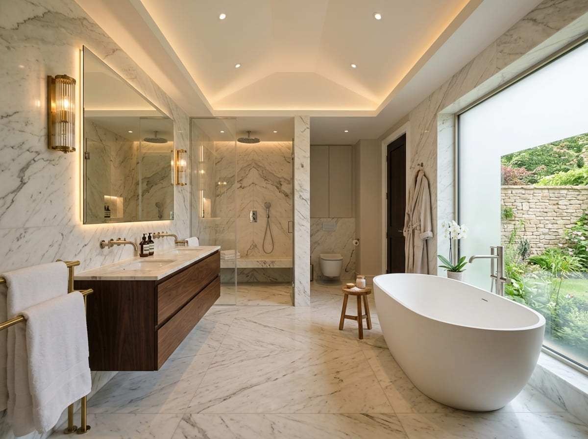 Custom Bathroom Renovation in Bremond